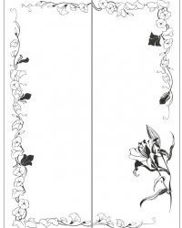 Пескоструйный рисунок Цветы 645